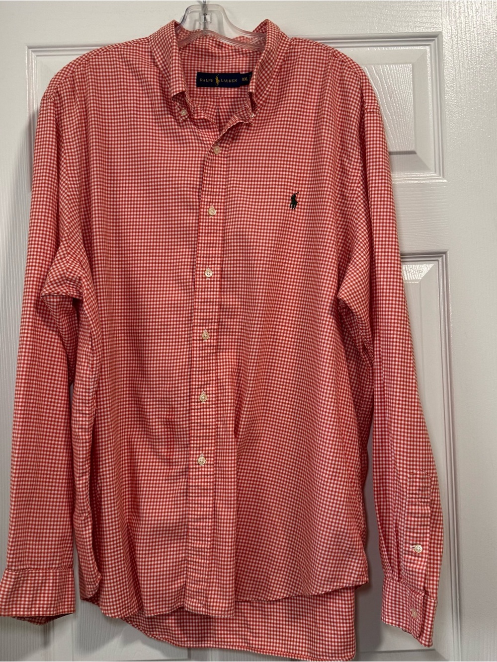 Ralph Lauren Men’s orange Button-Down Shirt